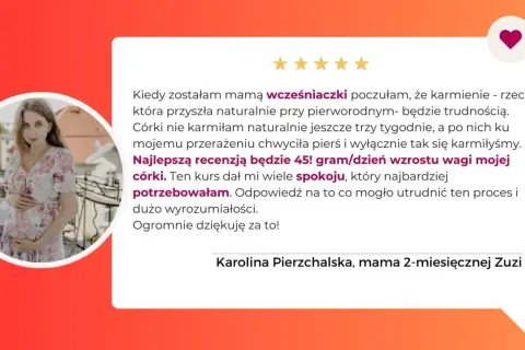 Karolina, mama wcześniaków, dzieli się historią o tym, jak rozkręcić laktację. Jej córka przybrała 45g/dzień, co jest najlepszą recenzją!
