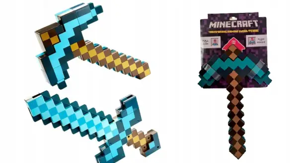 Najlepsze miecze Minecraft zabawka dla dzieci - poznaj modele i ceny