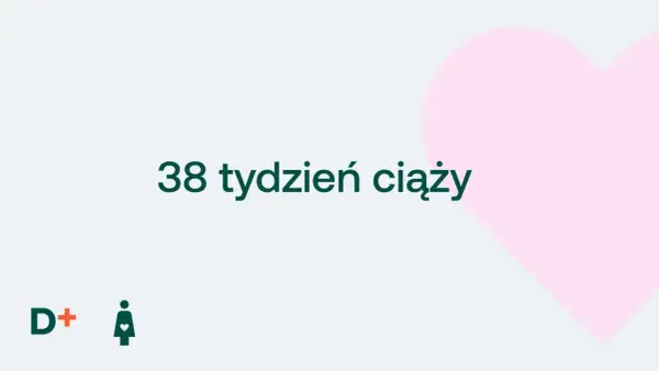 38 tydzień ciąży. Czekamy na maluszka! D+ ikona kobiety w ciąży.