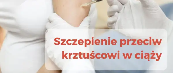 Rękawiczki medyczne zakładane są do podania szczepienia przeciw krztuścowi w ciąży.